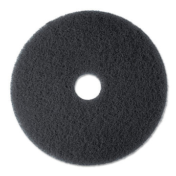 3M™ Low-speed High Productivity Floor Pads 7300, 20" Diameter, Black, 5-carton freeshipping - TVN Wholesale